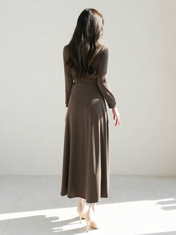 DAZY Women'S Waist Dress