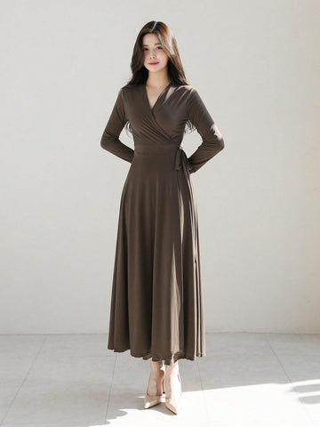 DAZY Women'S Waist Dress