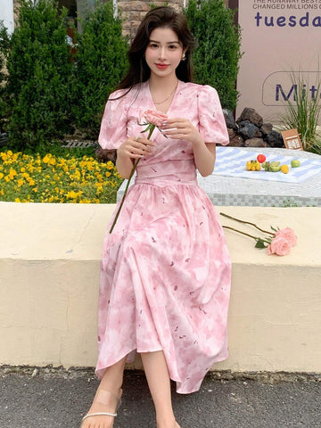 DAZY Women 2 Pieces Crop Top And Skirt Set