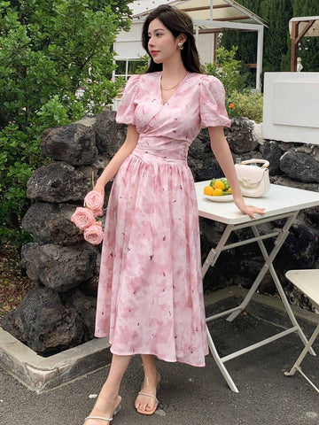 DAZY Women 2 Pieces Crop Top And Skirt Set