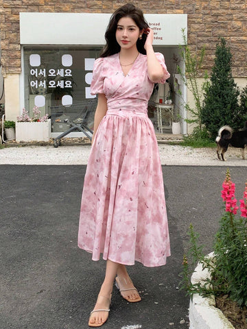 DAZY Women 2 Pieces Crop Top And Skirt Set