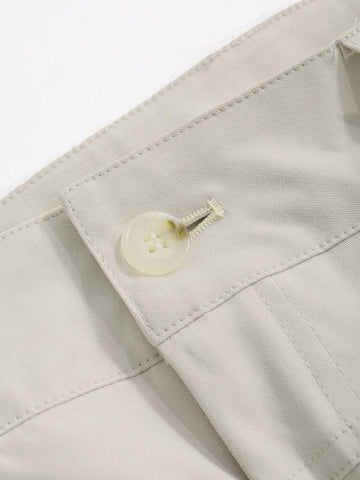 DAZY Women Plain Pleated Long And Elegant Skirt With Pockets