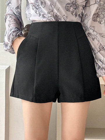 DAZY Women Summer Loose Pocket Shorts