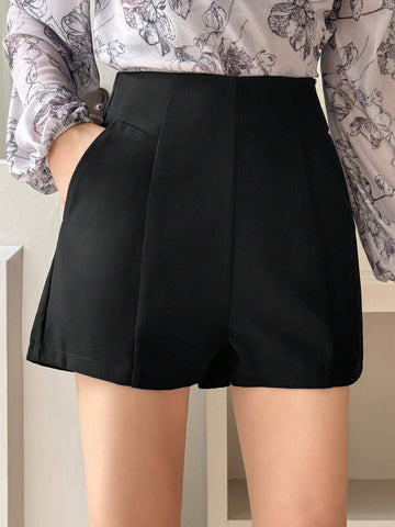 DAZY Women Summer Loose Pocket Shorts