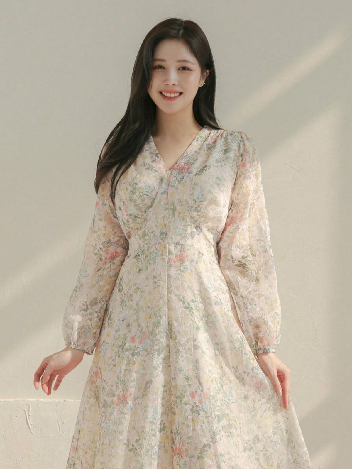 DAZY Women's Floral Print Dress