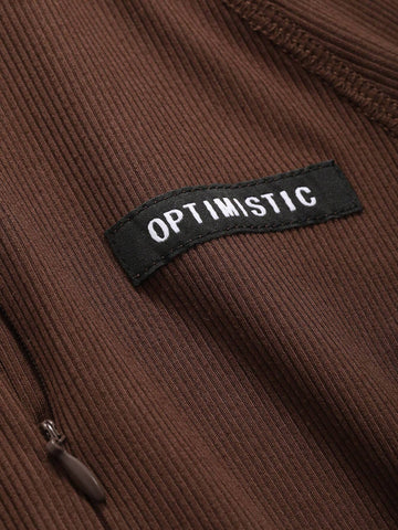 Women's Letter Patched Raglan Long Sleeve T-Shirt