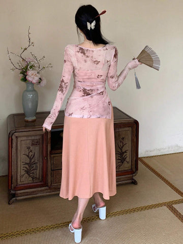 DAZY Women's Long Sleeve Two Piece Set Outfit