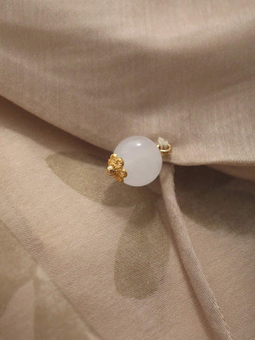 DAZY Women's New Chinese Style Floral Print Top And Skirt Two-Piece Set