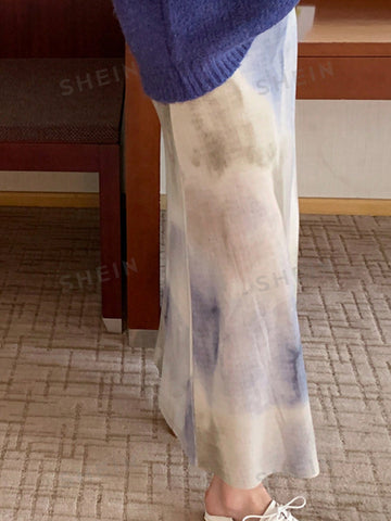 DAZY Women's Printed Skirt