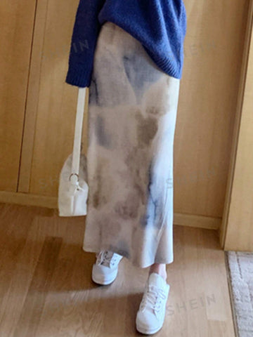 DAZY Women's Printed Skirt