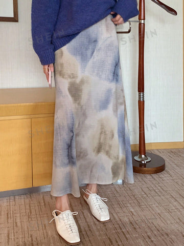 DAZY Women's Printed Skirt