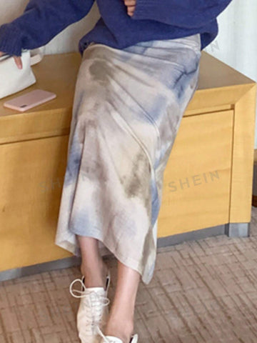 DAZY Women's Printed Skirt