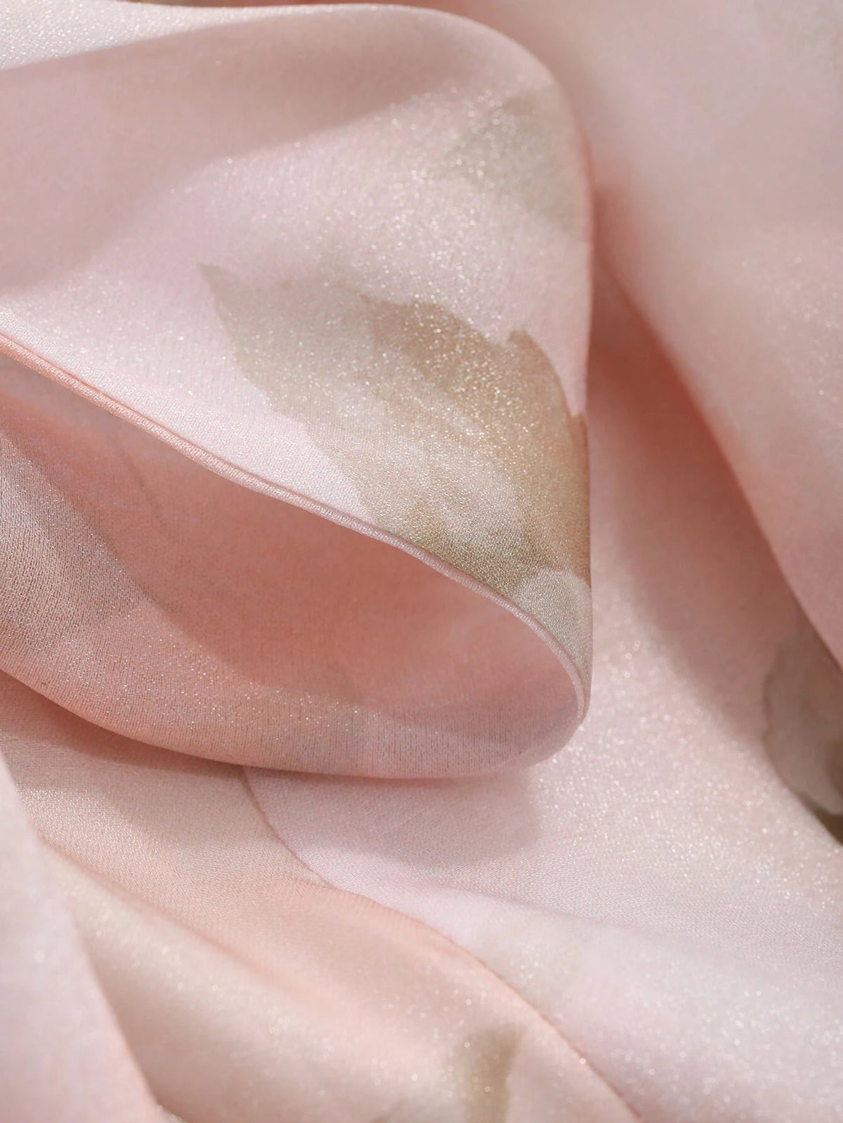 DAZY Women's Short Sleeve Chiffon Printed Blouse With Bow Tie