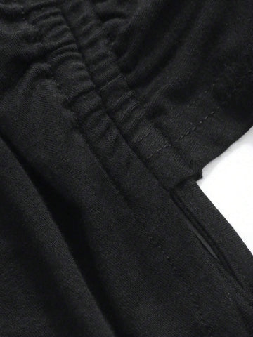 DAZY Women's Simple Solid Color Daily Wear Tank Tops, 2pcs/Set