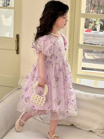 DAZY Young Girl Casual Dress, Fall Collection Floral