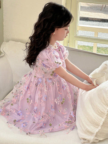 DAZY Young Girl Casual Dress, Fall Collection Floral