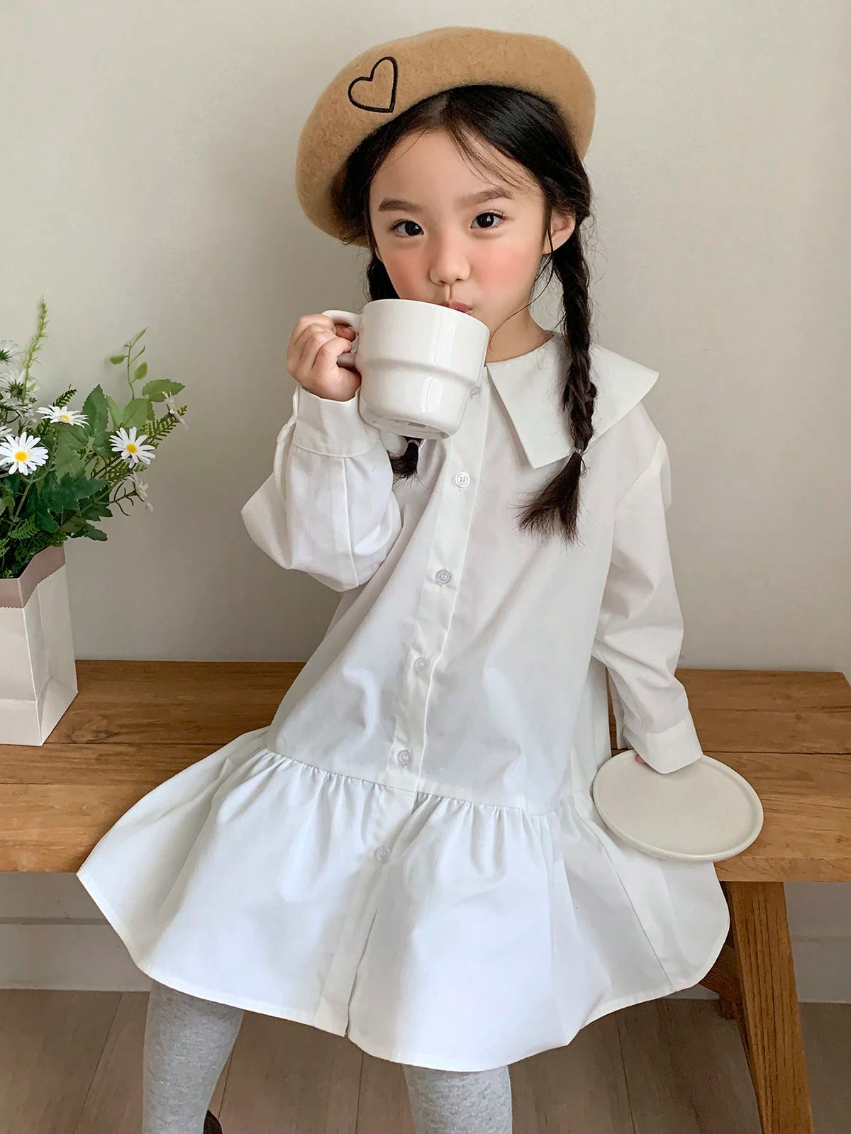 DAZY Young Girl Casual Dress For Fall