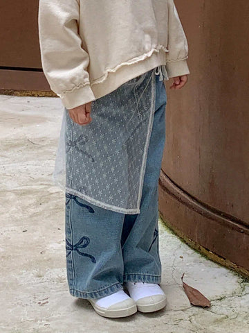 DAZY Young Girl Casual Layered Mesh Skirt