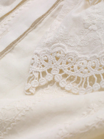 DAZY Young Girl Casual Solid Color Embroidery Dress, Autumn