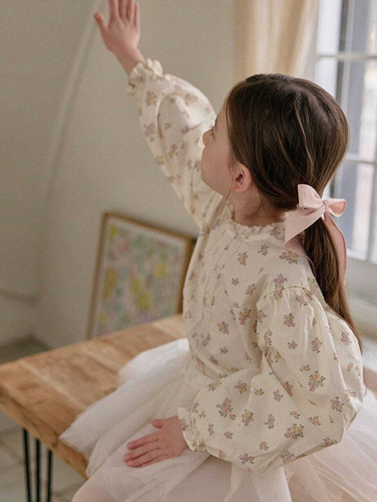 DAZY Young Girl Fall Clothes, Girls (Small) All-Over Print Shirt