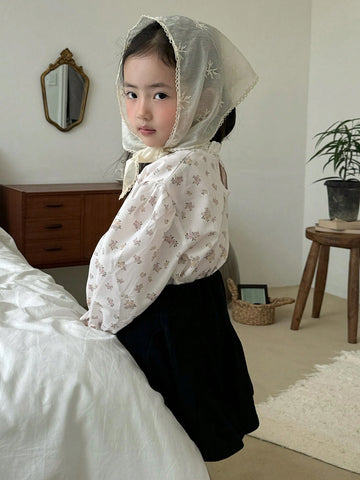 DAZY Young Girl Fall Clothes, Girls (Small) All-Over Print Shirt