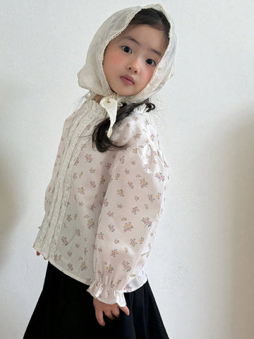 DAZY Young Girl Fall Clothes, Girls (Small) All-Over Print Shirt