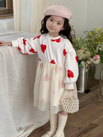 DAZY Young Girl Girls (Small) Casual Dress, Autumn