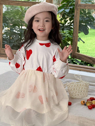 DAZY Young Girl Girls (Small) Casual Dress, Autumn