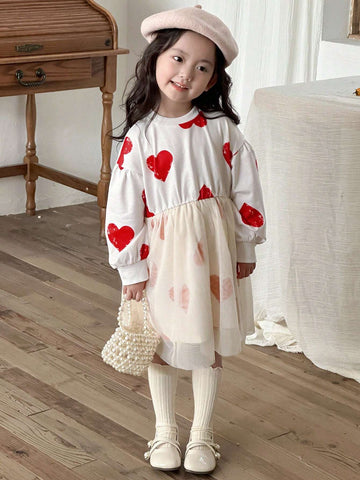 DAZY Young Girl Girls (Small) Casual Dress, Autumn
