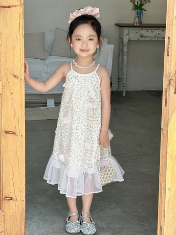 DAZY Young Girl Halter Floral Fashionable Dress, Summer