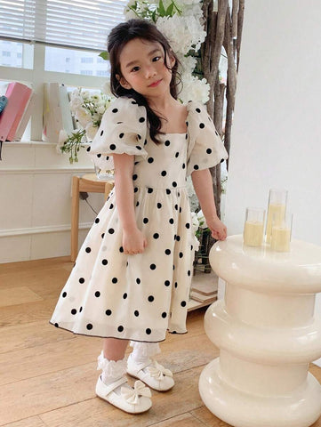 DAZY Young Girl Simple Fashion Casual Daily Short Sleeve Dress