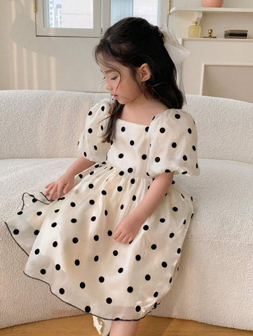 DAZY Young Girl Simple Fashion Casual Daily Short Sleeve Dress