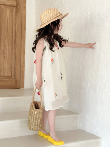 DAZY Young Girls Fall Dress Floral