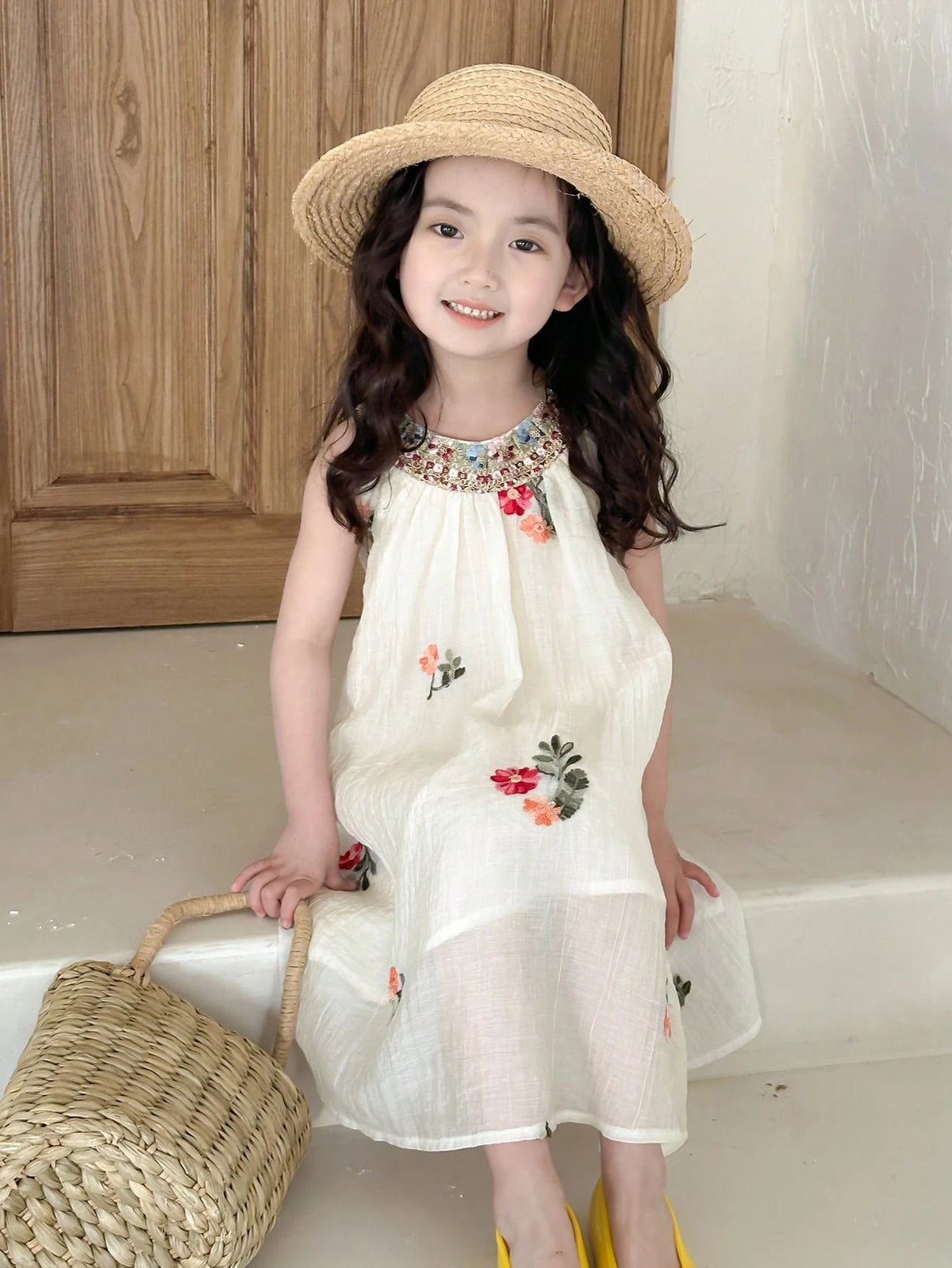 DAZY Young Girls Fall Dress Floral