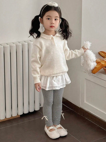 DAZY Young Girls Turtleneck Sweater, Autumn