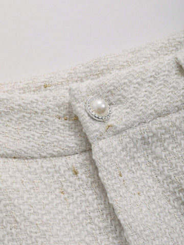 DAZY Zipper Fly Wide Leg Shorts