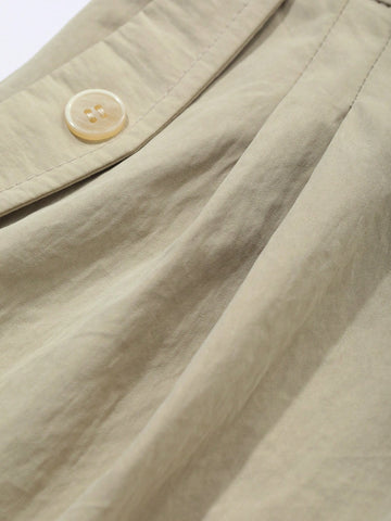 Dazy-Less Women Loose Straight-Leg Cargo Style Pants With Big Pockets