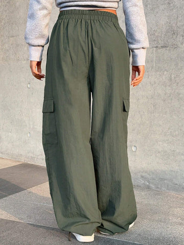 Dazy Designer Women's Solid Color Workwear Inspired Pants With Modern Design