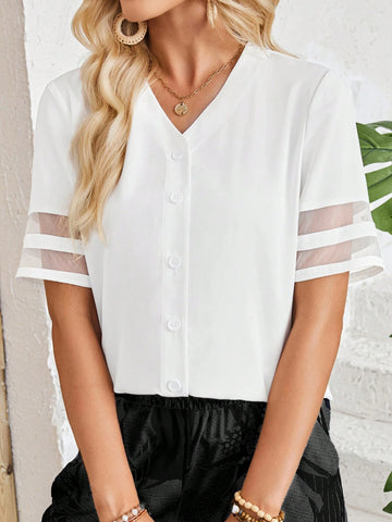 EMERY ROSE Casual Women Shirts Teacher Clothes Work Women Shirts