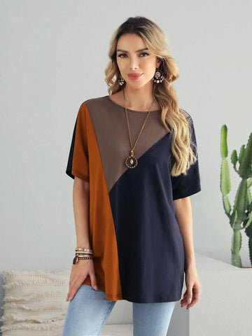 EMERY ROSE Cut And Sew Tee