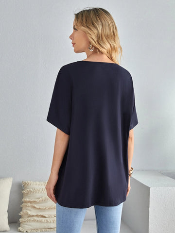 EMERY ROSE Cut And Sew Tee