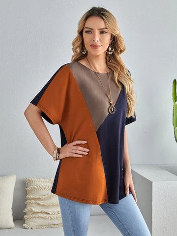 EMERY ROSE Cut And Sew Tee