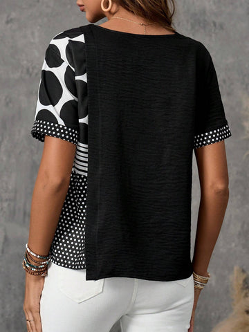 EMERY ROSE Emery Rose Summer Tops Teacher Outfits Casual Women Shirts