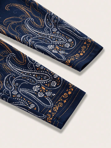 EMERY ROSE Paisley Print Leggings