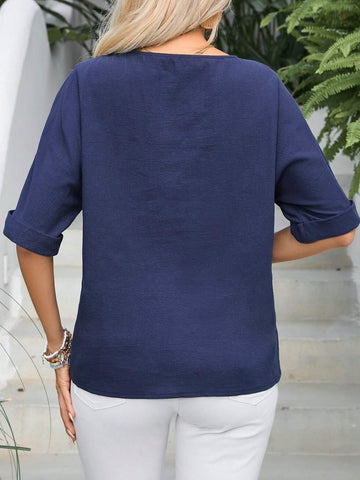 EMERY ROSE Women Cotton Printed Casual Shirt For Summer