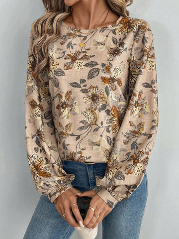 EMERY ROSE Women Long Sleeve Blouse, Casual & Fashionable For Everyday Wear