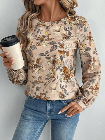 EMERY ROSE Women Long Sleeve Blouse, Casual & Fashionable For Everyday Wear