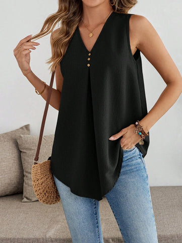 EMERY ROSE Women Sleeveless Camisole Tank Top, Fashionable For Summer
