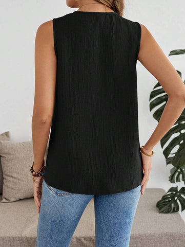 EMERY ROSE Women Sleeveless Camisole Tank Top, Fashionable For Summer
