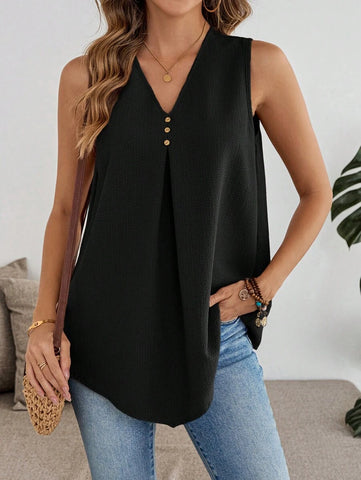 EMERY ROSE Women Sleeveless Camisole Tank Top, Fashionable For Summer